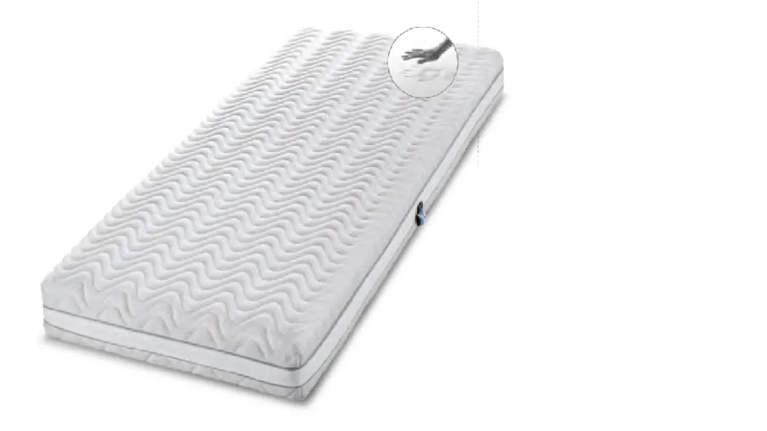 Materasso singolo Aer Max Latex Hybrid Anallergico Sfoderabile di Flexlinea