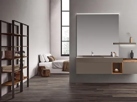 Mobile da Bagno Cartabianca in Ecomalta Fango di Cerasa