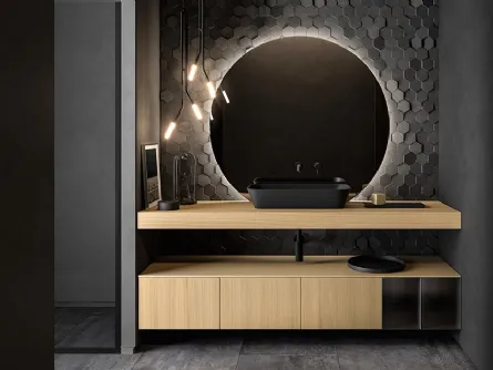 Mobile da Bagno Nerolab in Rovere Chiaro di Cerasa