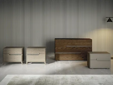 Gruppo Notte in legno Ariel Plus di Mobilgam