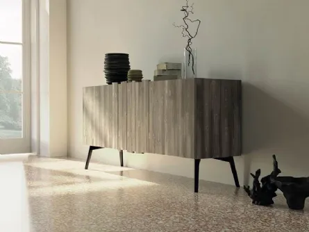 Madia Iróri Art 1811 in legno laccato ossido di Fratelli Mirandola