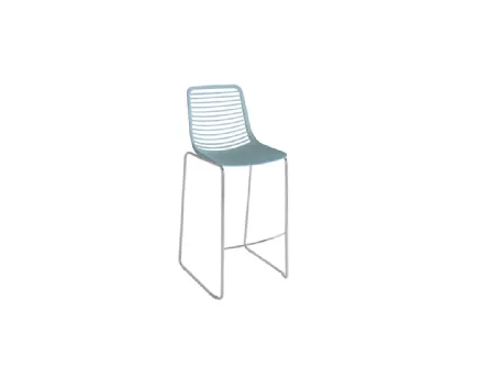 Sedia Mini Stool Round di Casprini