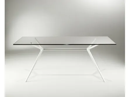 Tavolo Ex in vetro di Casprini