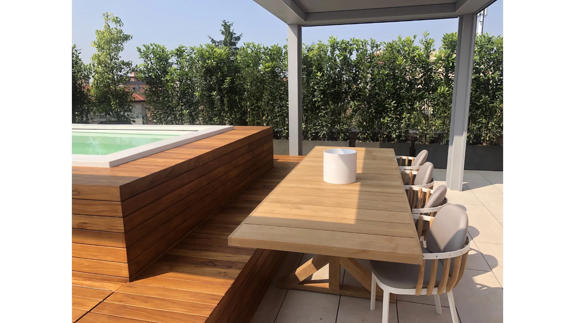 arredo terrazzo su misura Fausti Cucine