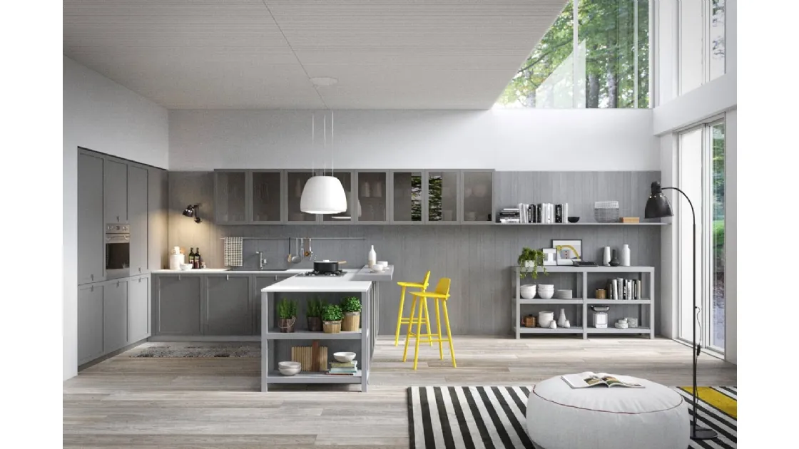 Cucina Classica Mia con penisola di Dibiesse