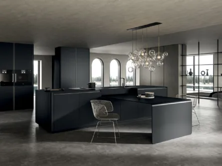 Cucina Moderna in laccato opaco Filo 02 di Dibiesse
